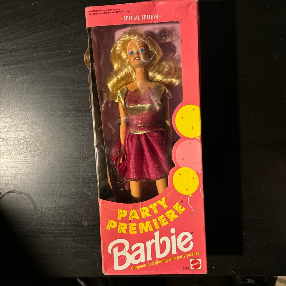 Party Premier Barbie #2001, NRFB, 1992